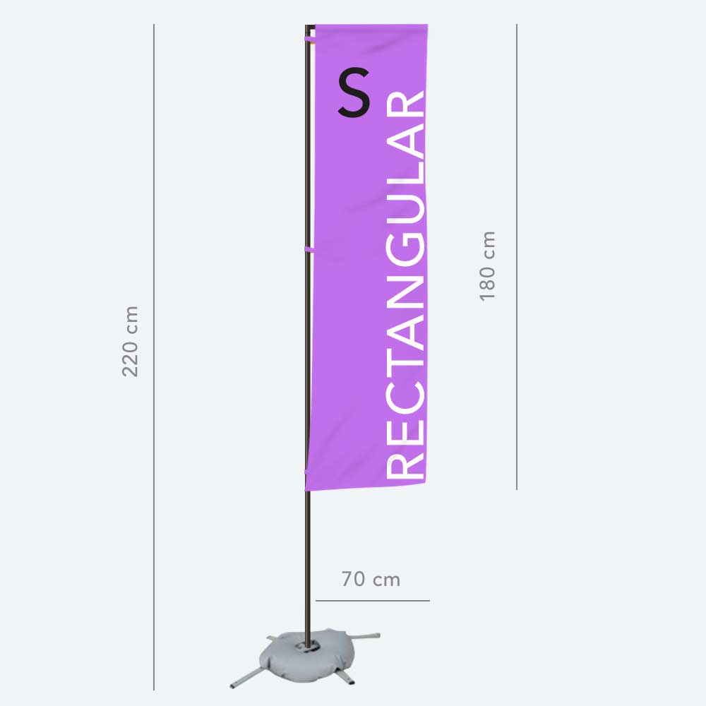 Fly Banner Rectangular Publicitaria Venzes Comunicación