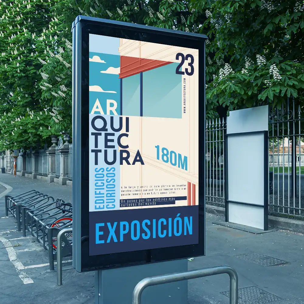 Mupi publicidad exterior