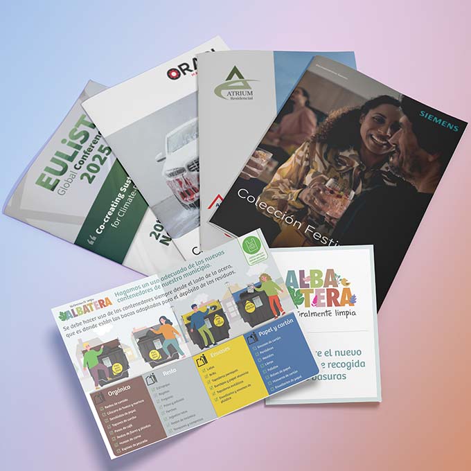 Folletos y Material Corporativo