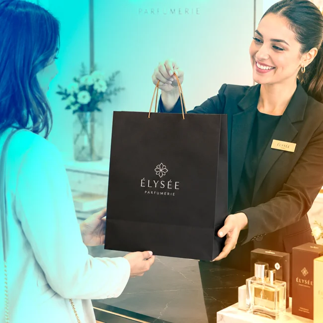Bolsa de Papel Kraft Negra