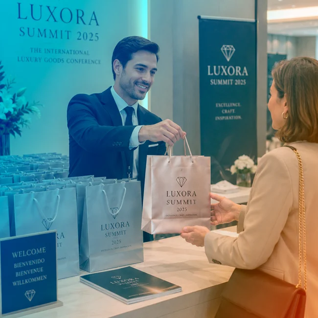 Bolsa de Papel de Lujo