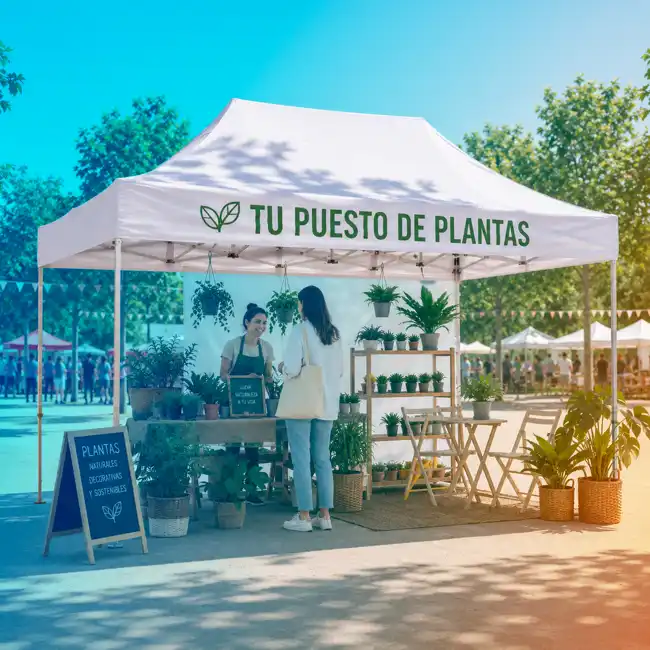 Carpa 300 x 450 cm para eventos personalizadas