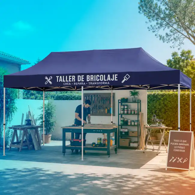Carpa 300 x 600 cm para eventos personalizadas
