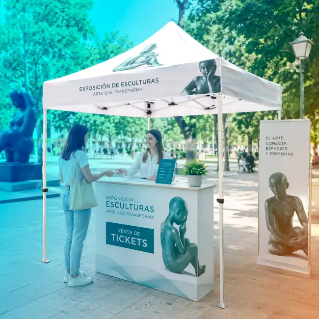 Carpa para evento cultural