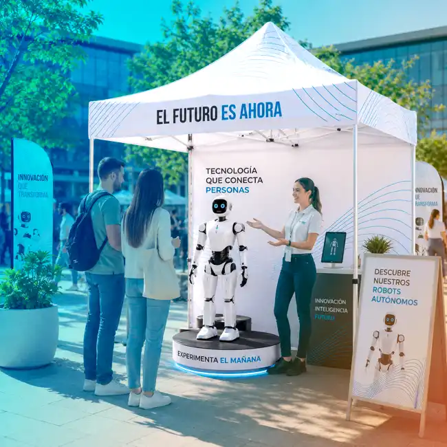 Carpa para evento o feria comercial
