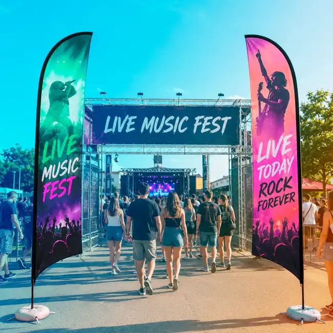 Fly Banner Surf Doble Cara