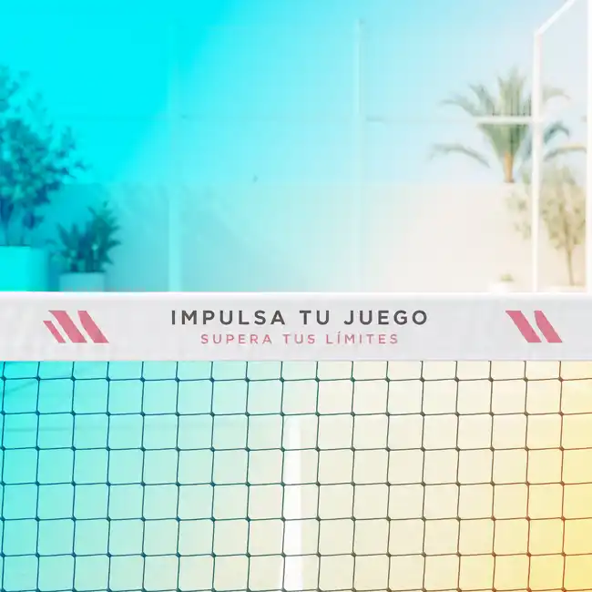Lona cinta cubre red pádel y tenis