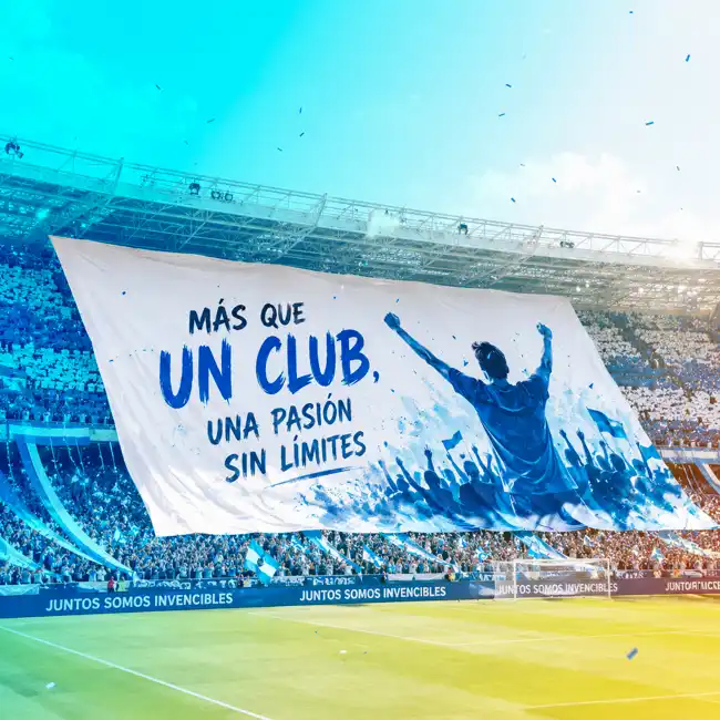 Lona tifo deportivo