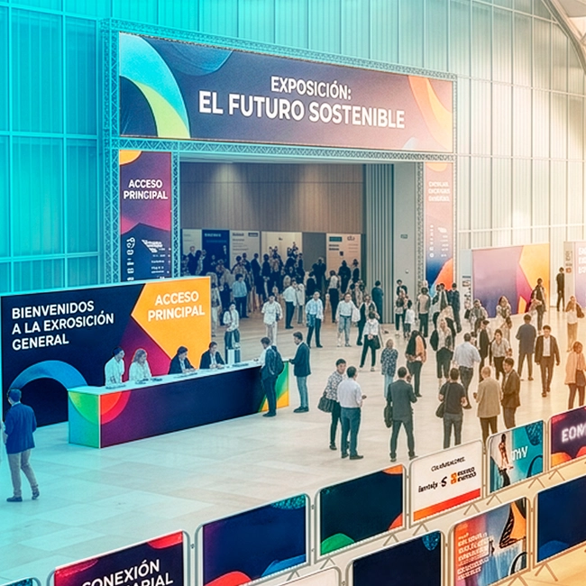 Lonas publicitarias impresas personalizadas para eventos culturales