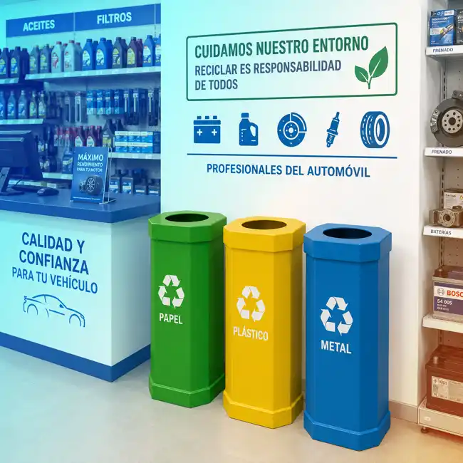 PAPELERAS DE RECICLAJE DE CARTÓN
