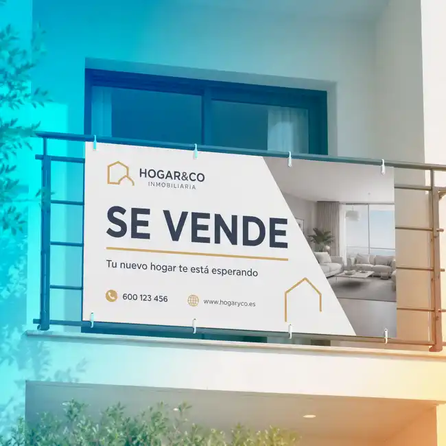 Cartel en Polipropileno para exterior