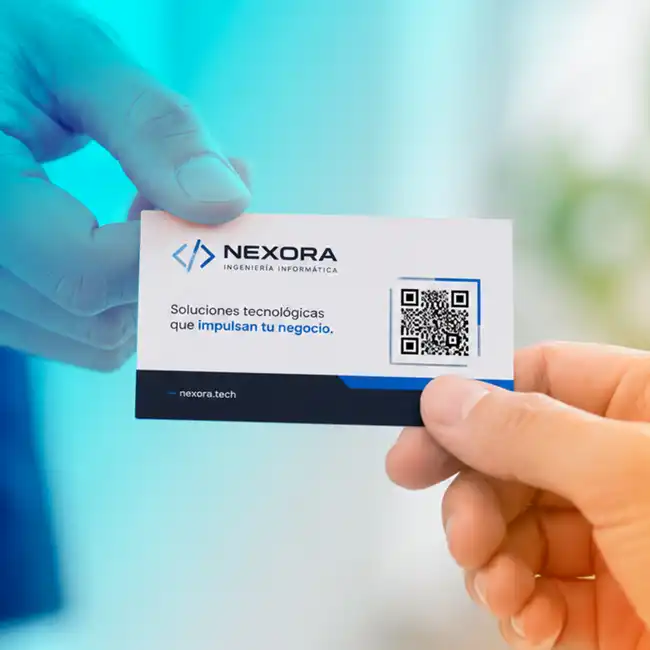 Tarjetas de visita comerciales